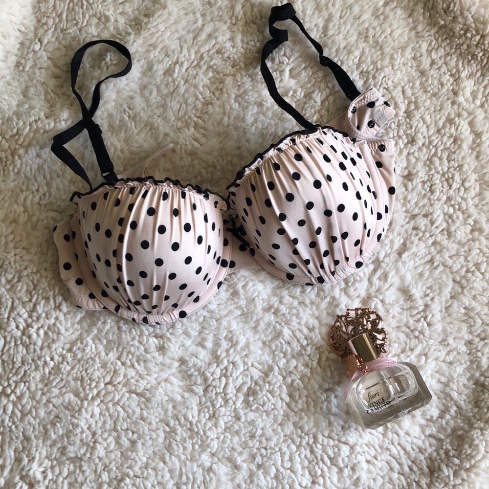 Cute H&M Polka Dot Bra - Sz 34C